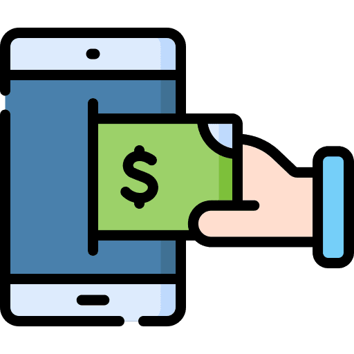 Withdraw business and finance hand withdraw icon