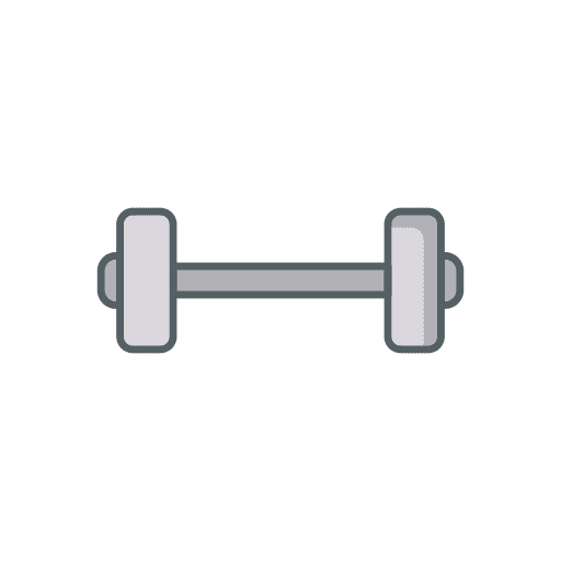 Barbell sport gym sports and competition icon