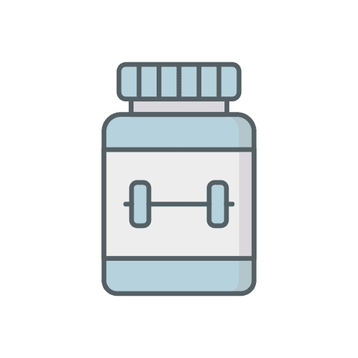 Supplement protein protein shake healthcare and medical icon