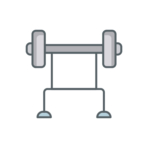 Weightlifting gym exercise weightlifting icon