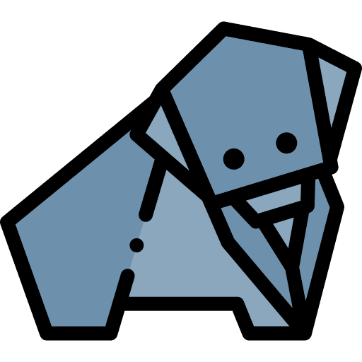 Elephant handicrafts hobbies and free time figures icon