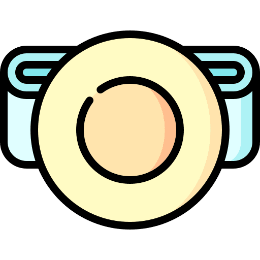 Sponge female contraceptive vaginal icon