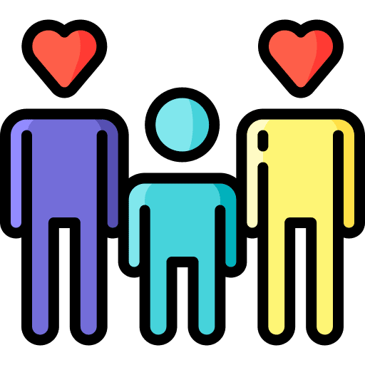 Family young person humanpictos icon