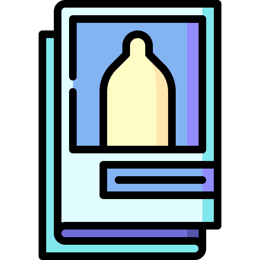 Pamphlet fertility reproductive system family icon