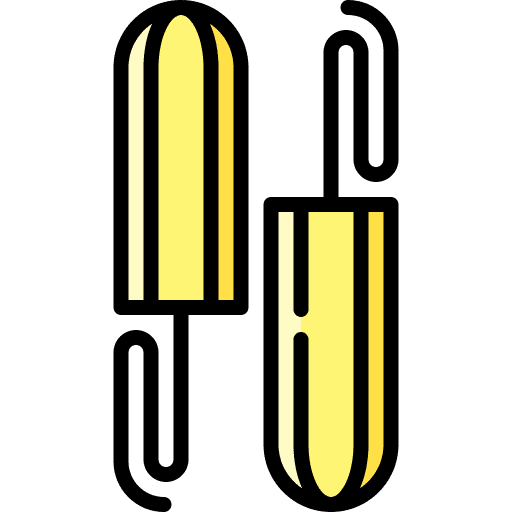 Tampon sanitary tampon hygiene icon
