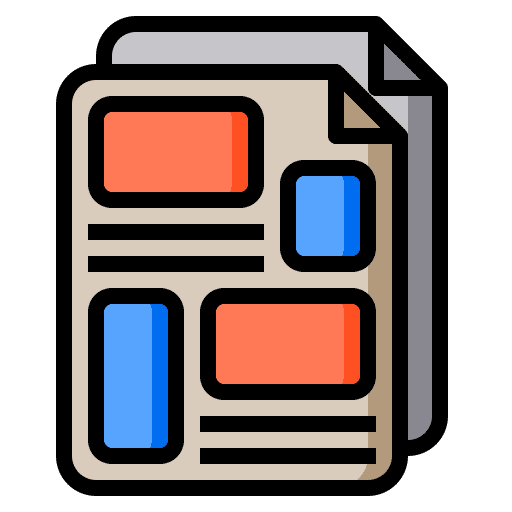 Document publication sheet document icon