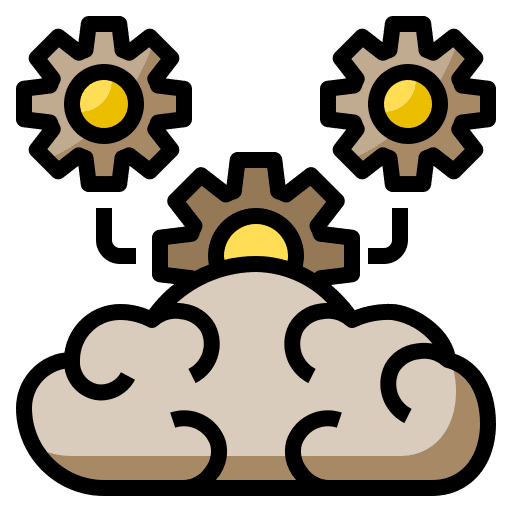 Strategy strategy process brain icon