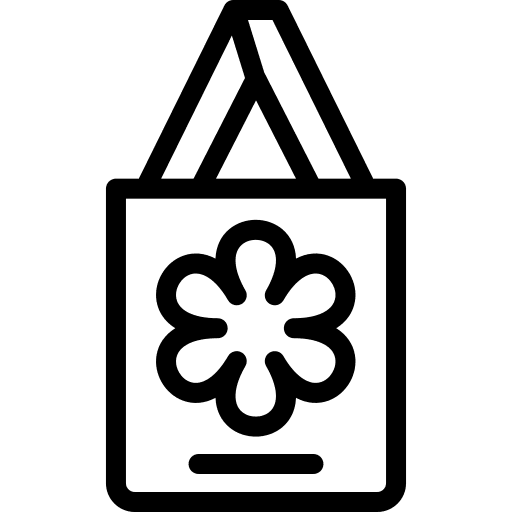 Tote bag commerce tote bag shopping icon