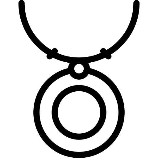 Necklace jewelry jewel necklace icon