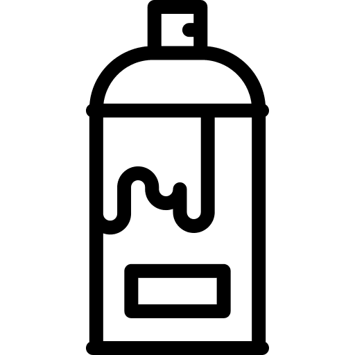 Paint spray paint art and design spray paint icon