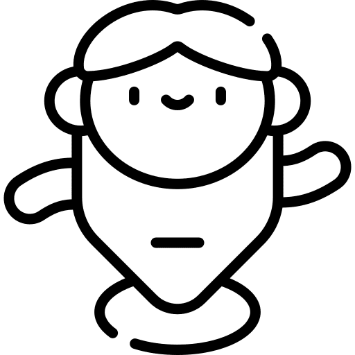 Placeholder location placeholder user icon