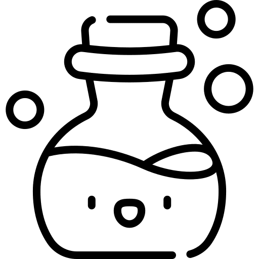 Potion game flask video game icon