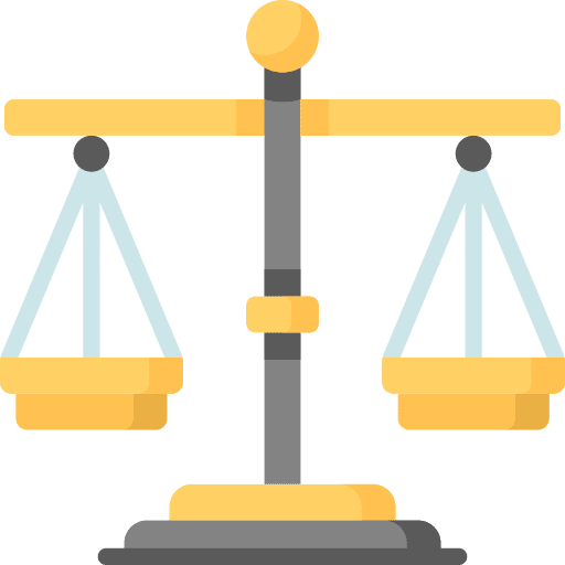 Law scale law scale justice scale icon