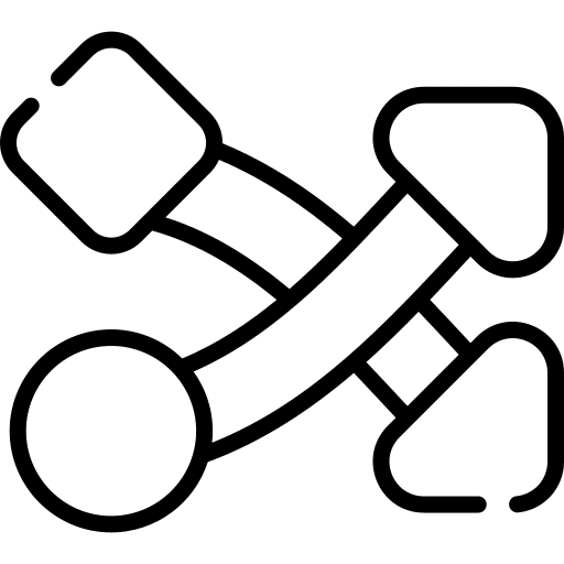 Strategy analysis arrow soccer icon