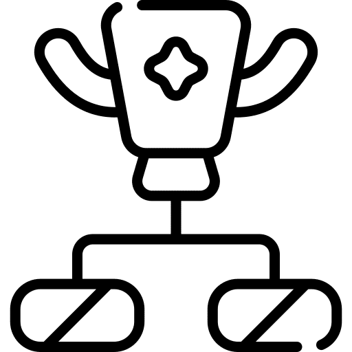 Tournament gaming champion cup icon