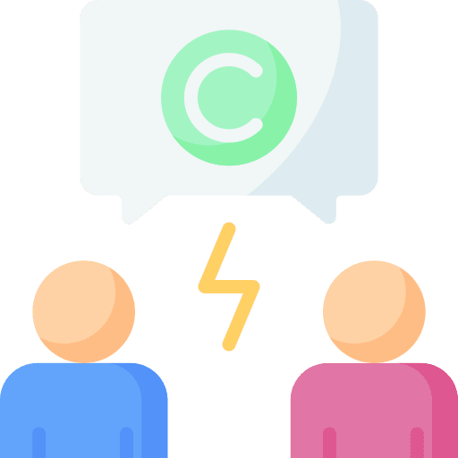 Copyright miscellaneous screen pens icon