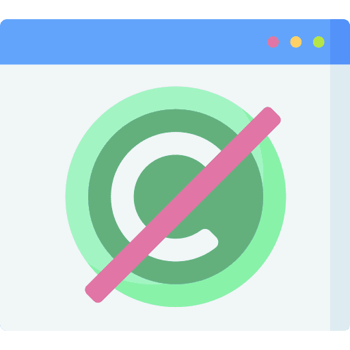 Public domain public domain copyright web icon