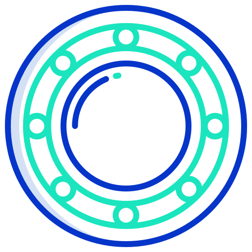 Ball bearing car machinery ball bearing icon