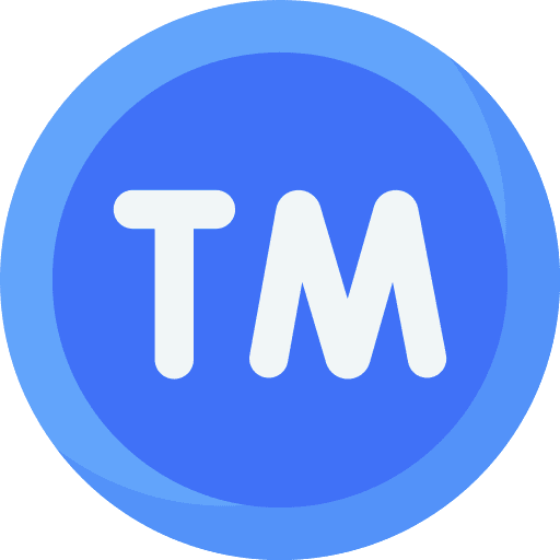 Trademark symbol trademark shapes and symbols icon
