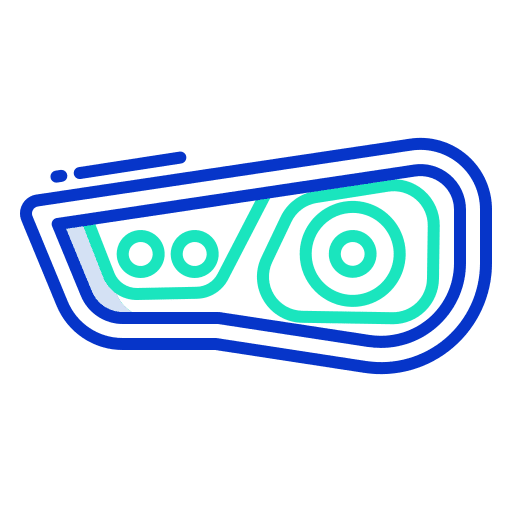Car light parts headlights car icon