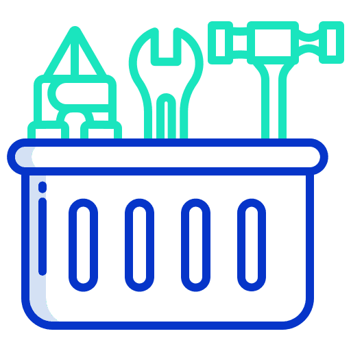 Toolkit toolkit box repairing icon