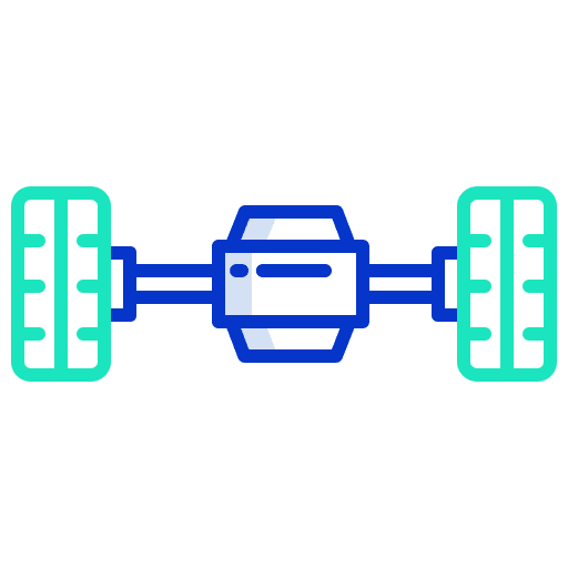 Wheels skateboard riser wheels icon