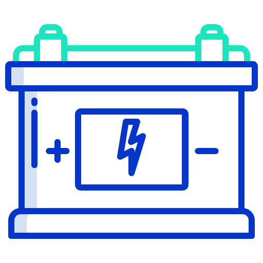 Battery charging battery car battery electricity icon