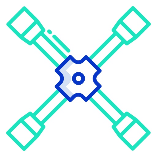 Lug wrench lug wrenches wrench icon