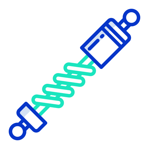 Shockbreaker transportation vehicle car icon