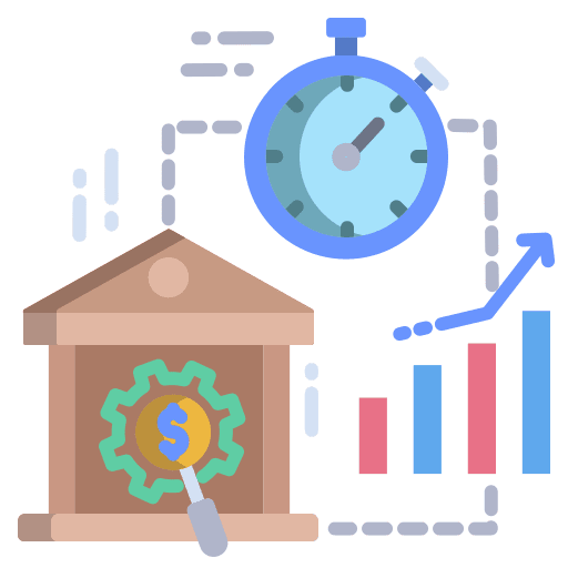 Revenue money coin profit icon