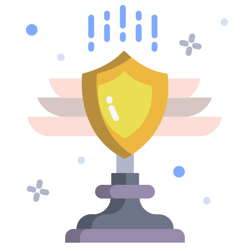 Reward best reward achievement icon