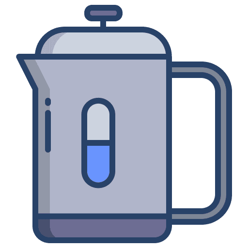Kettle food and restaurant tea equipment icon