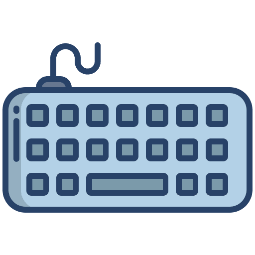 Keyboard gadgets device eletronics icon