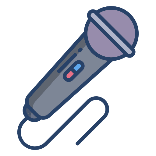 Microphone singer google play music karaoke icon
