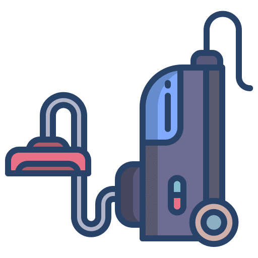 Vacuum cleaner housekeeping sweeper maid icon