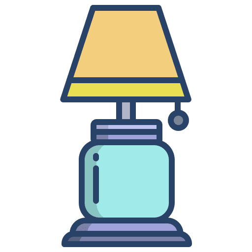 Lamp lamp furniture and household air conditioner icon