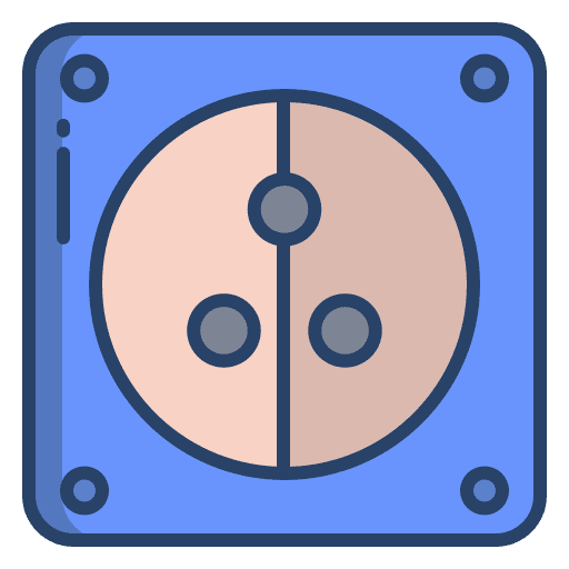Socket energy power socket icon
