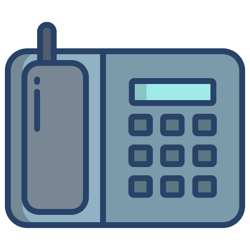 Telephone telephone tools and utensils communications icon