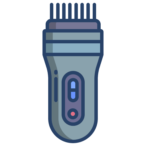 Trimmer hair clipper hair removal hygiene icon