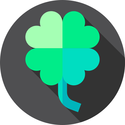 Clover autumn leaves plant icon