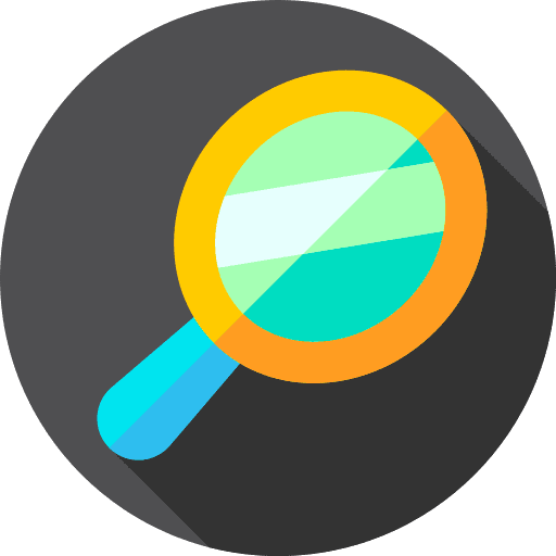 Hand mirror accessory reflection hand mirror icon