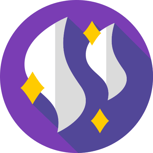 Smoke fortune telling shiny steam icon