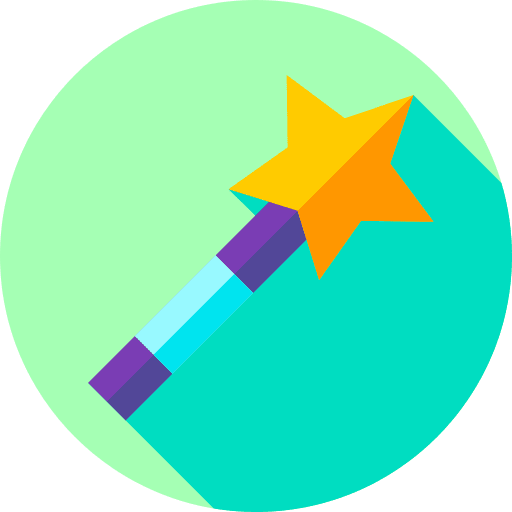 Magic wand entertainment magic wand witchcraft icon