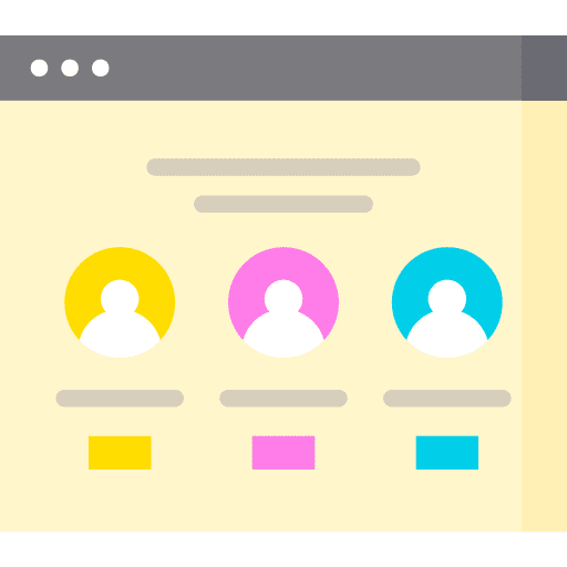 Web symbol seo and web symbols icon