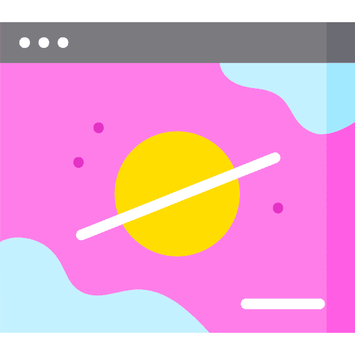 Web symbols web design web icon
