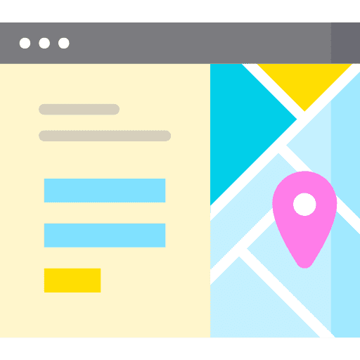 Web ui map widescreen icon