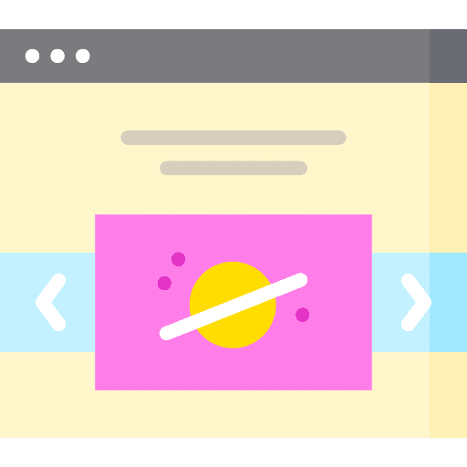 Web widescreen illustrator design icon