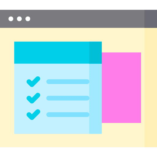 Web layout web web design icon