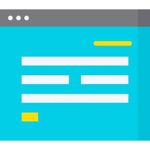 Web seo and web layout layouts icon