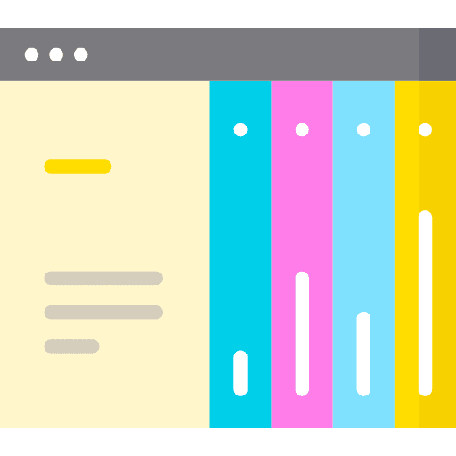 Web seo and web ui web design icon